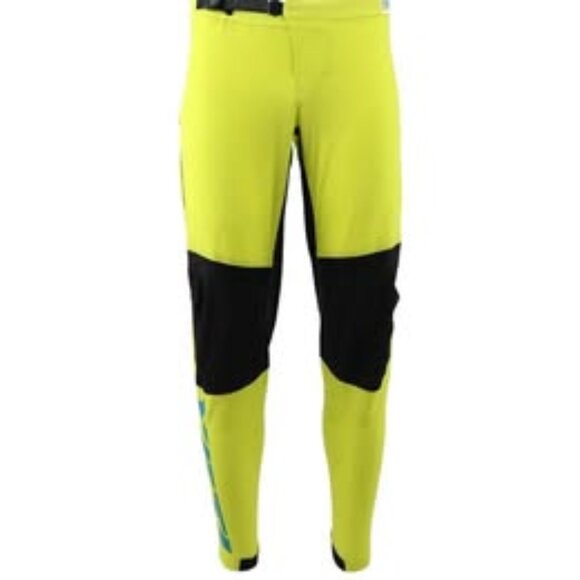 NEW! Yeti Cycles Renegade Ride Pants Stretch Lightweight Mountain Bike HI VIZ - Picture 1 of 10
